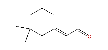 (E)-(3,3-Dimethyl)-cyclohexylideneacetaldehyde